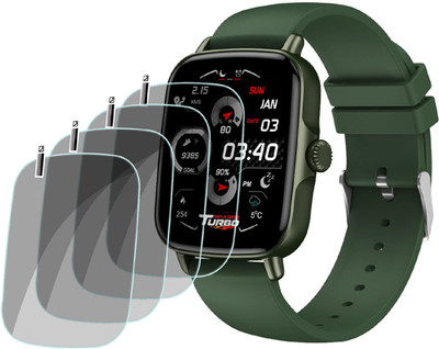 XAZE Screen Guard for Maxima Max Pro Turbo Smartwatch(Pack of 4)