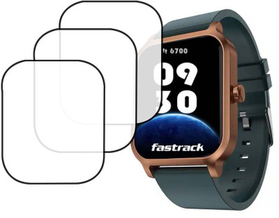 MOKPLZ Screen Guard for FASTRACK REFLEX RAVE FX SMARTWATCH(Pack of 3)