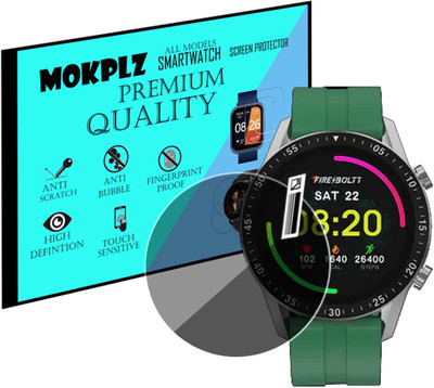 MOKPLZ Screen Guard for FIRE BOLTT TALK 3 SMARTWATCH(Pack of 1)