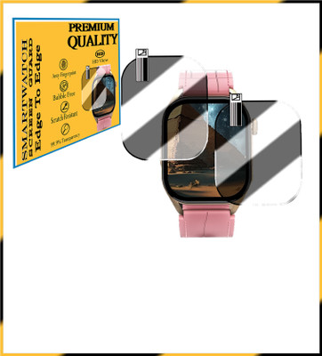 EZGER Screen Guard for Fire Boltt Emperor Smartwatch(Pack of 2)