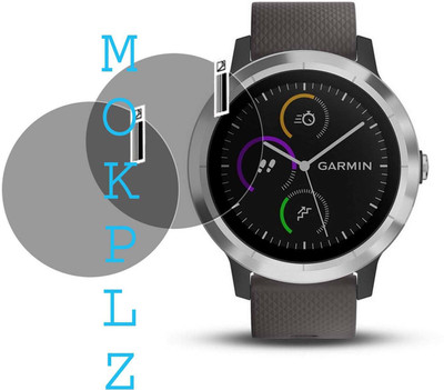 MOKPLZ Screen Guard for GARMIN VIVOACTIVE 3(Pack of 2)
