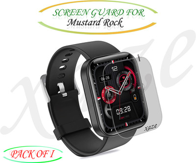 XAZE Screen Guard for Mustard Rock Smartwatch(Pack of 1)