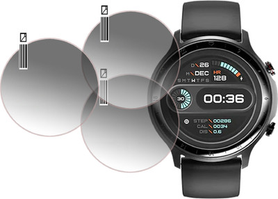 ejzatex Screen Guard for NOISEFIT ACTIVE SPO2 SMARTWATCH(Pack of 3)