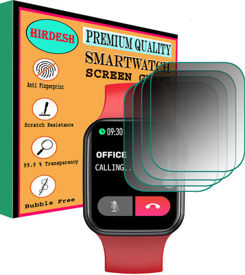 hirdesh Screen Guard for Fire-Boltt Ring(Pack of 4)