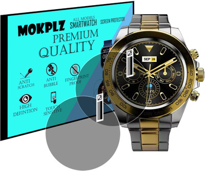 MOKPLZ Screen Guard for FIRE BOLTT BLIZZARD SMARTWATCH(Pack of 2)
