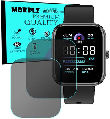 MOKPLZ Screen Guard for FIRE BOLTT JAGUAR SMARTWATCH(Pack of 2)
