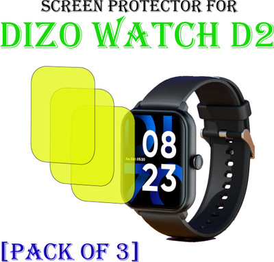 EJZATI Screen Guard for DIZO WATCH D2 SMARTWATCH(Pack of 3)