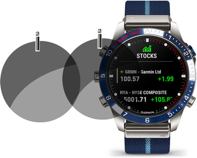 TXGO Screen Guard for Garmin MARQ Captain Gen 2 Smartwatch(Pack of 2)