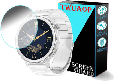 TWUAOP Screen Guard for PEBBLE DIVA SMARTWATCH(Pack of 1)