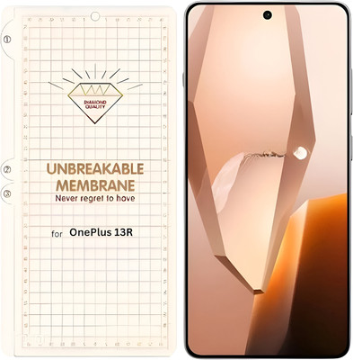 RTN Present Screen Guard for OnePlus 13R 5G Glossy Flexible Compatible Membrane(Pack of 1)