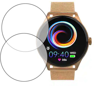 TWUAOP Screen Guard for TITAN EVOKE SMARTWATCH(Pack of 2)