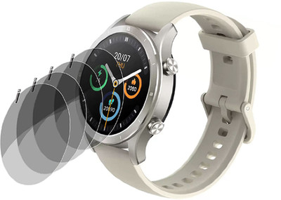 XAZE Screen Guard for Realme TechLife Watch R100 Smartwatch(Pack of 4)