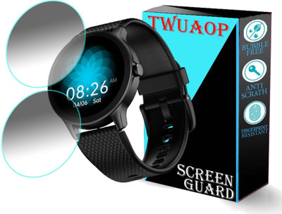 TWUAOP Screen Guard for NOISEFIT FUSE SMARTWATCH(Pack of 2)