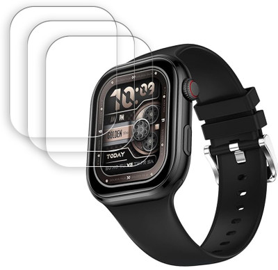ARBAN Screen Guard for Fire-Boltt Brillia 2.02 inch Smartwatch Screen Protector | Anti-Scratch | Edge to Edge Full Coverage | 9H Hardness | Screen Guard(Pack of 3)