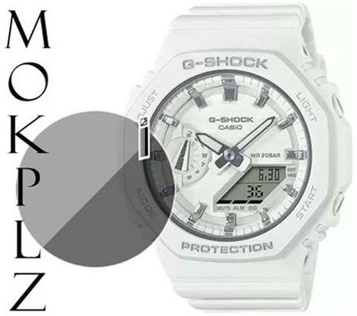 MOKPLZ Screen Guard for CASIO GMA-52100-7ADR ANALOG WHITE(Pack of 1)