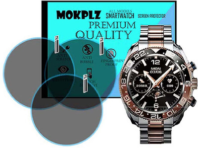 MOKPLZ Screen Guard for ALT REGAL SMARTWATCH(Pack of 3)