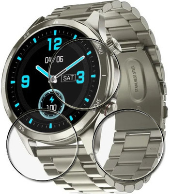 tombik Screen Guard for xd281-NoiseFit Mettalix Smartwatch -p-3(Pack of 3)