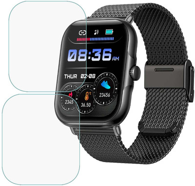 MOKPLZ Screen Guard for PTRON REFLECT CALLZ SMARTWATCH(Pack of 2)