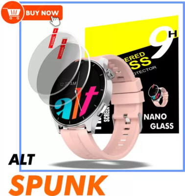 ICROMECK Screen Guard for ALT SPUNK Smartwatch(Pack of 2)