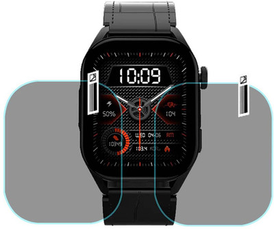 MOKPLZ Screen Guard for FIRE BOLTT EMPEROR SMARTWATCH(Pack of 2)