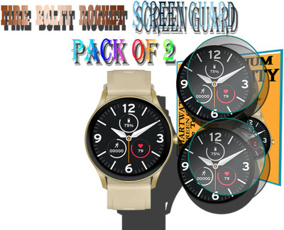 daffin Screen Guard for Fire-Boltt Rocket(Pack of 2)