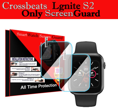 HIDEOUS Screen Guard for Crossbeats Ignite S2(Pack of 2)