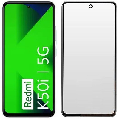 AARERED Edge To Edge Tempered Glass for Redmi K50i 5G(Pack of 1)
