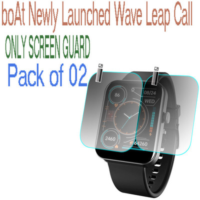 daffin Screen Guard for boAt Wave Leap Call(Pack of 2)