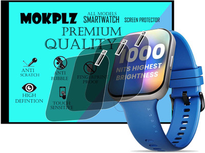 MOKPLZ Screen Guard for BOULT SWING SMARTWATCH(Pack of 3)