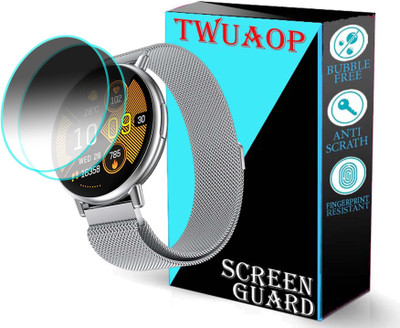 TWUAOP Screen Guard for FIRE BOLTT DESTINY SMARTWATCH(Pack of 2)