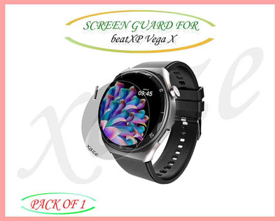 XAZE Screen Guard for beatXP Vega X Smartwatch(Pack of 1)