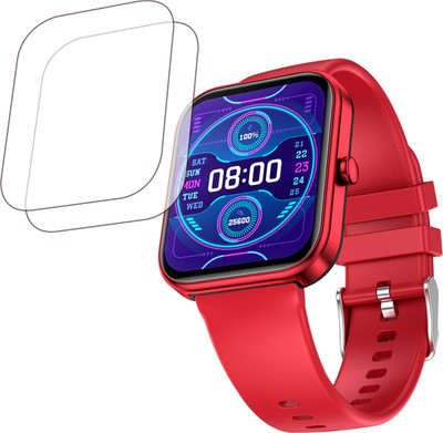 ejzatex Screen Guard for Fire-Boltt Wonder Smartwatch screen guard(Pack of 2)