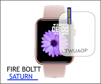 TWUAOP Screen Guard for FIRE BOLTT SATURN(Pack of 1)