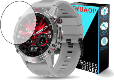 TWUAOP Screen Guard for PEBBLE COSMOS QUEST SMARTWATCH(Pack of 1)