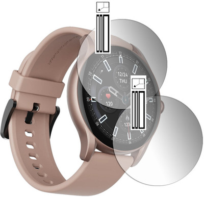 DOUMOF Screen Guard for SMARTWATCH boAt Lunar Connect Ace(Pack of 2)