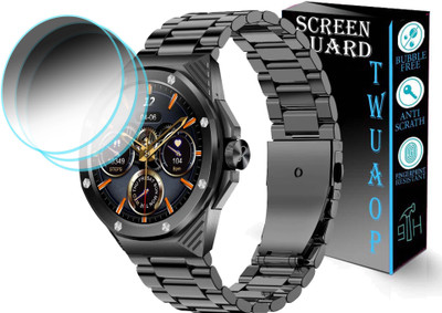 TWUAOP Screen Guard for PEBBLE ODYSSEY SMARTWATCH(Pack of 3)