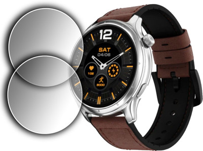 EJZATI Edge To Edge Screen Guard for NOISEFIT CREW PRO SMARTWATCH, SCREEN GUARD(Pack of 2)