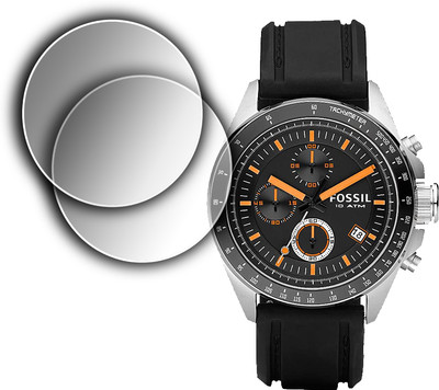 EJZATI Screen Guard for FOSSIL CH2647 DECKER ANALOG WATCH(Pack of 2)