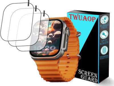 TWUAOP Screen Guard for BOULT DIVE EVO SMARTWATCH(Pack of 3)