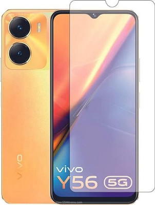 knight star Screen Guard for Front and Back Tempered Glass for VIVO Y56 5G, VIVO T2X 5G(Pack of 1)