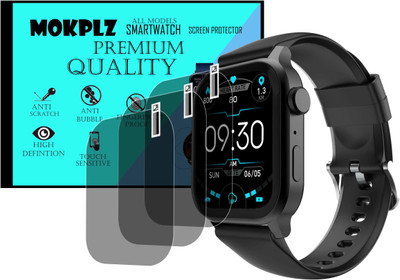 MOKPLZ Screen Guard for FIRE BOLTT RISE SMARTWATCH(Pack of 3)