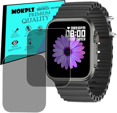 MOKPLZ Screen Guard for FIRE BOLTT EDGE SMARTWATCH(Pack of 2)