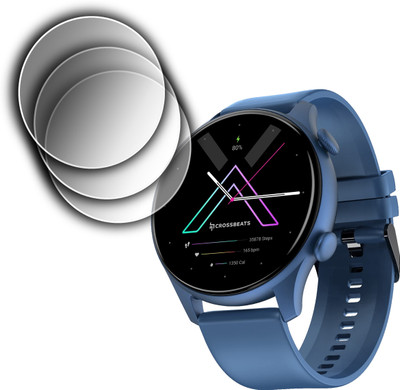 ejzatex Screen Guard for CROSSBEATS APEX REGAL SMARTWATCH, SCREEN GUARD(Pack of 3)