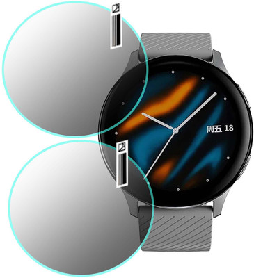 MOKPLZ Screen Guard for NOISEFIT VORTEX SMARTWATCH(Pack of 2)