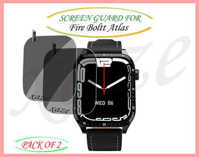 XAZE Screen Guard for Fire Boltt Atlas Smartwatch(Pack of 2)