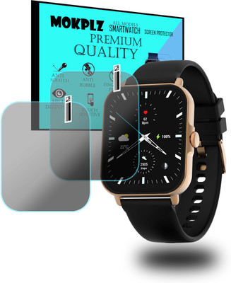MOKPLZ Screen Guard for MAXIMA MAX PRO TURBO 2 SMARTWATCH(Pack of 2)