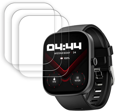 ARBAN Screen Guard for boAt Wave Convex 1.96 inch Smartwatch Screen Protector | Anti-Scratch | Edge to Edge Full Coverage | 9H Hardness | Screen Guard(Pack of 3)
