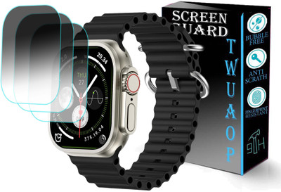 TWUAOP Screen Guard for PEBBLE ENIGMA SMARTWATCH(Pack of 3)