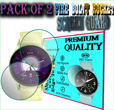 daffin Screen Guard for Fire-Boltt Rocket(Pack of 2)