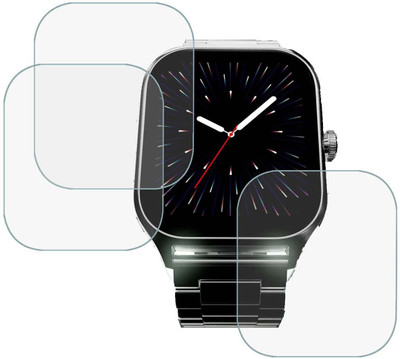 MOKPLZ Screen Guard for FIRE BOLTT SOLARIS SMARTWATCH(Pack of 3)
